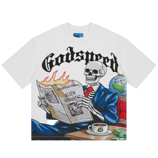 Godspeed GS Times T-shirt NG White