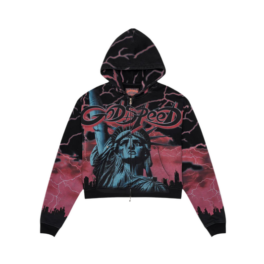 Godspeed Voltage Zip Hoodie Red