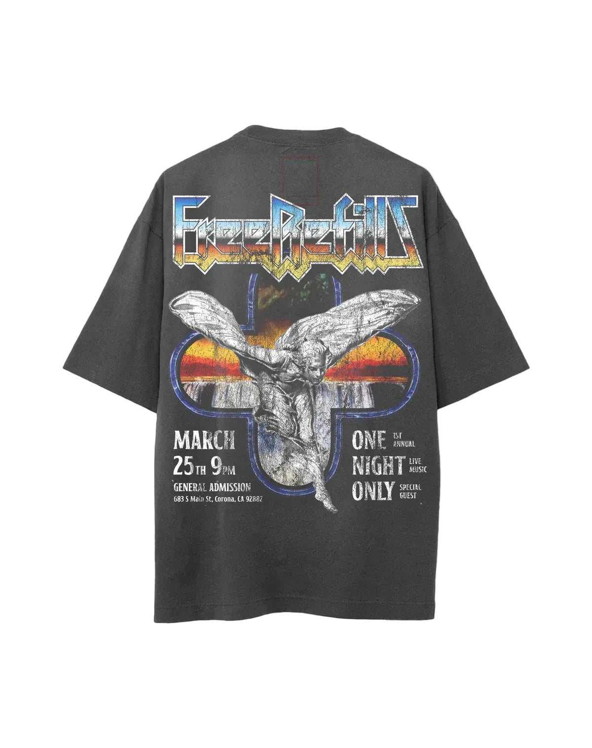 Free Refills Showcase Tee Vintage Black