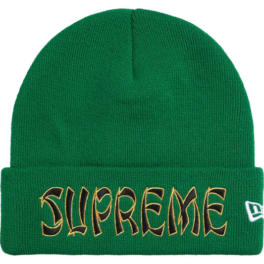 Supreme New Era Action Beanie Green
