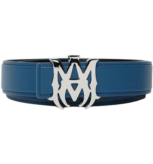 AMIRI Nappa MA 4CM Belt Blue