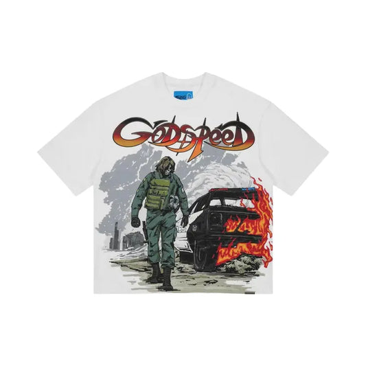 Godspeed Khaos Tee White