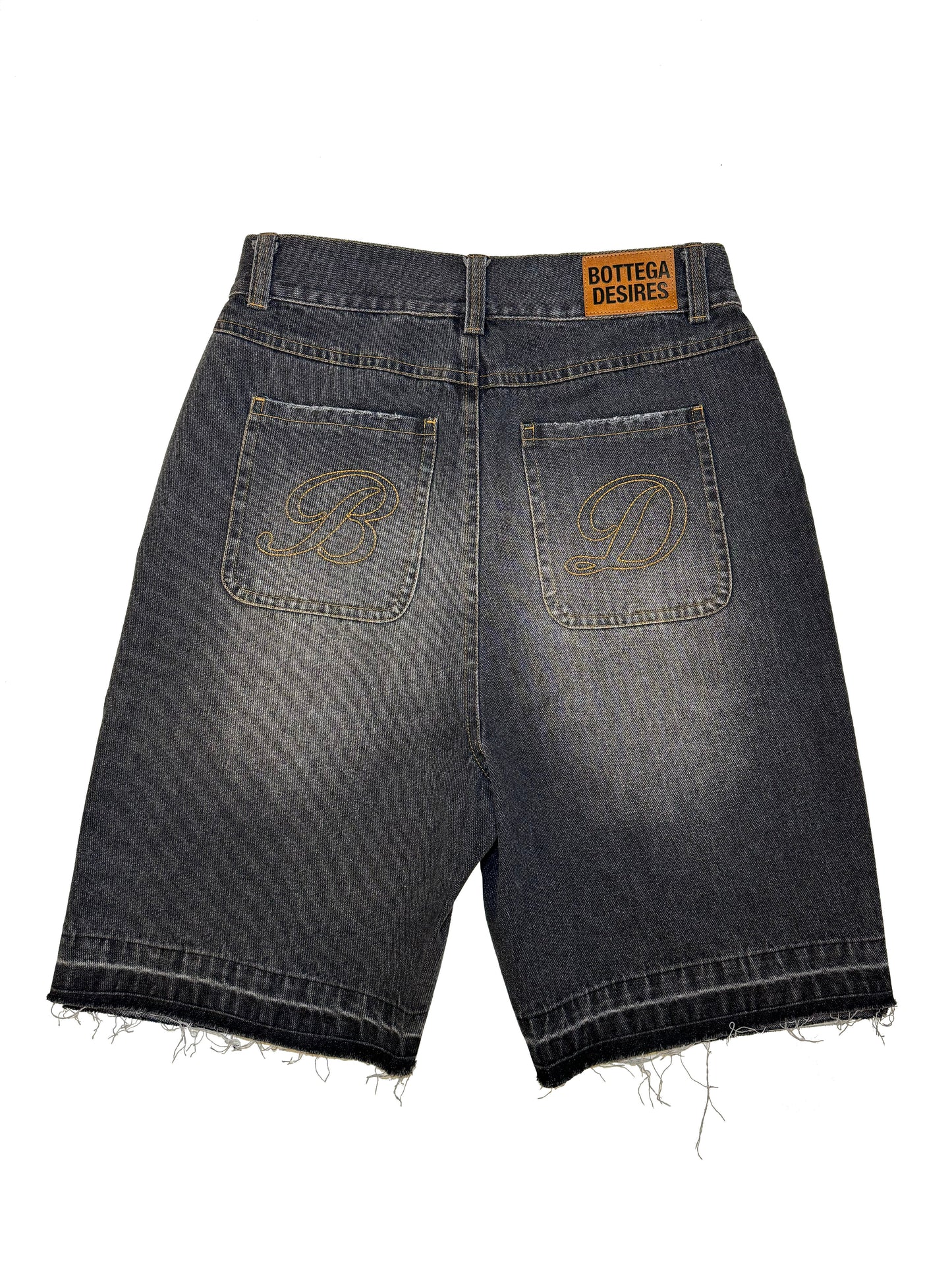 Bottega Desires Denim Shorts Black