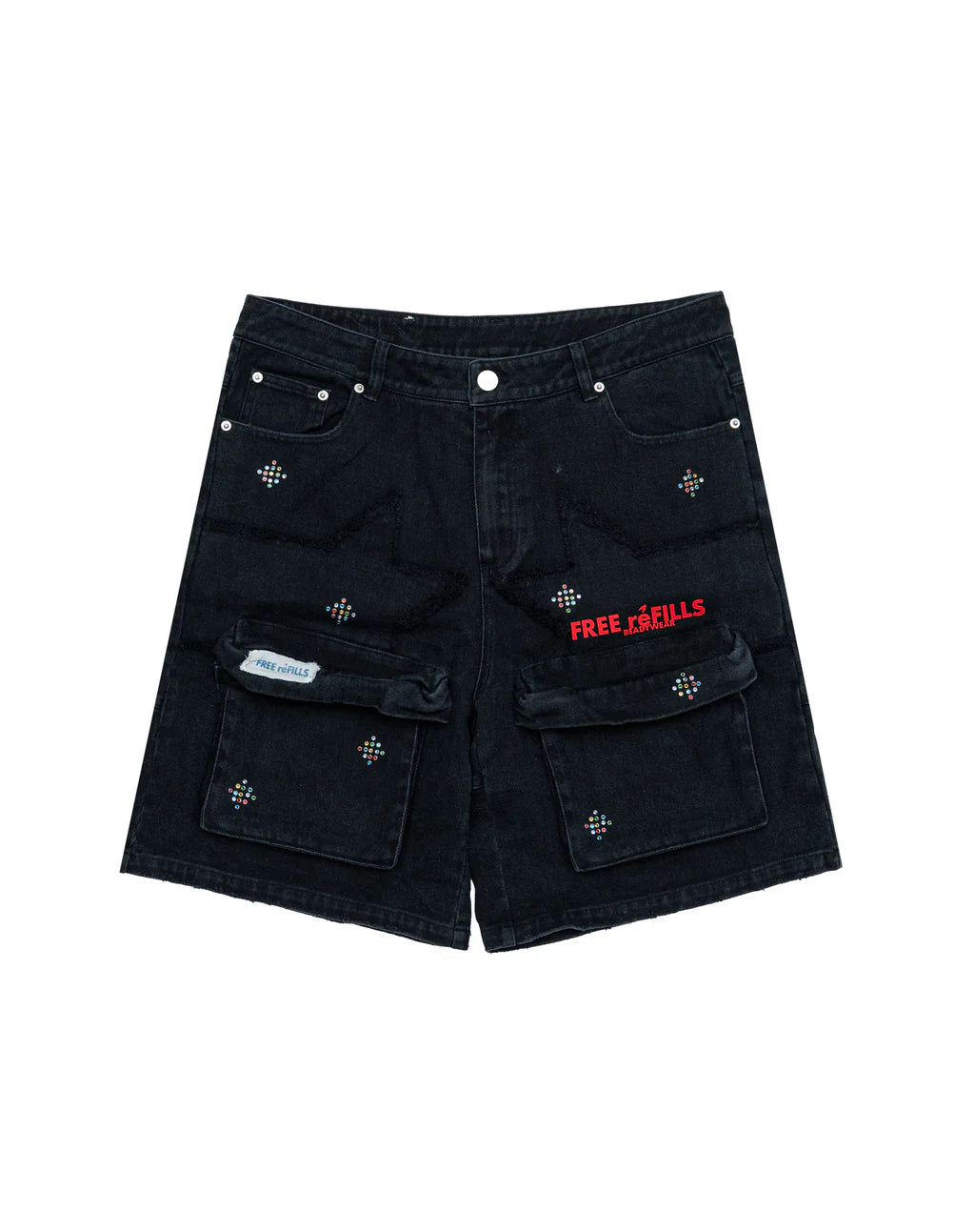 Free Refills Gemstone Cargos Black