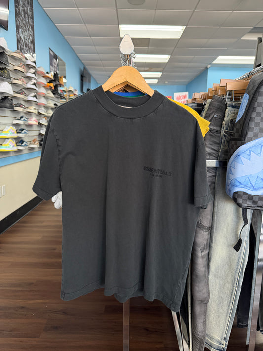 Essentials Fear Of God Crewneck Tee Black