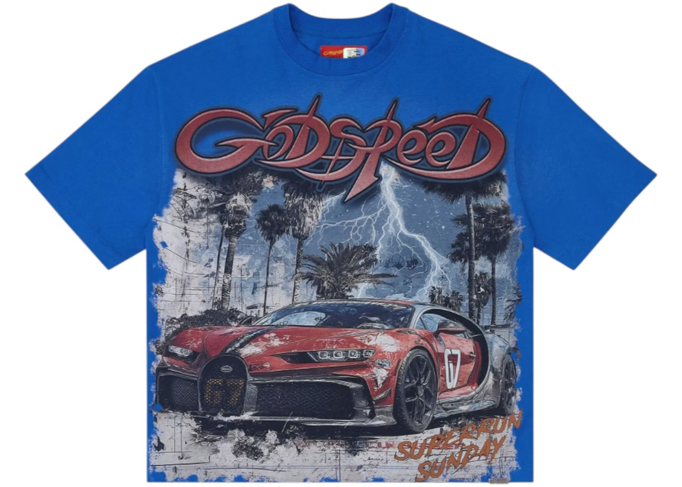 Godspeed Gatti Miami Superrun T-Shirt Royal