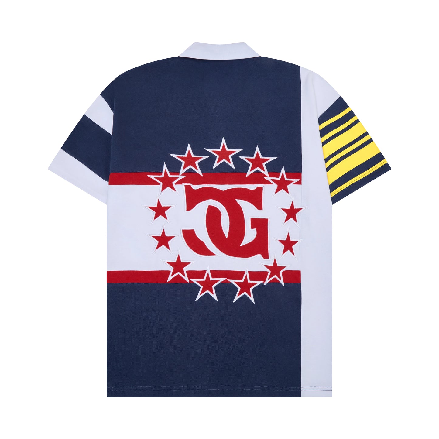 Campus Goods Valor Varsity Polo Blue
