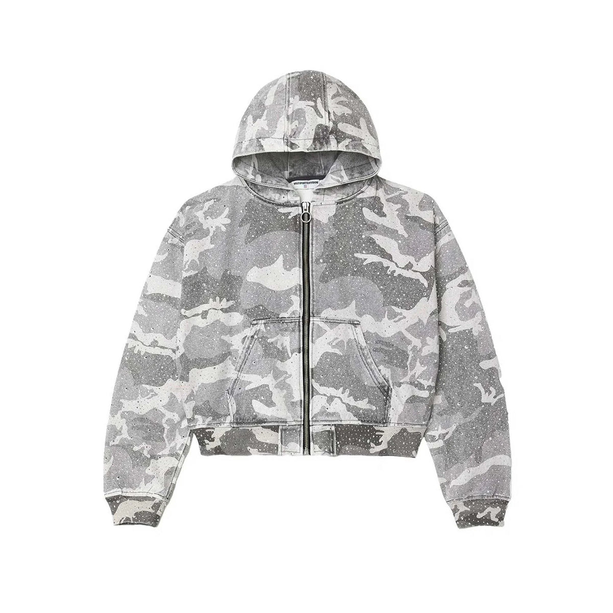 Vale Forever Winter Crystal Camo Jacket Grey