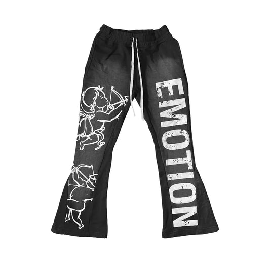 Mixed Emotions Cupid Flare Sweatpants ‘Black’