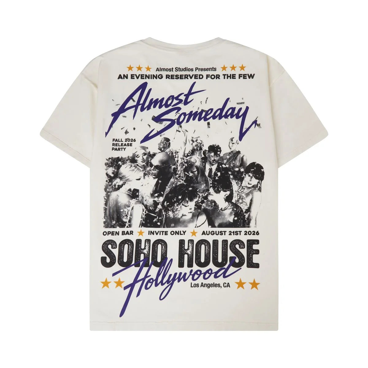 Almost Someday SoHo Cream Tee