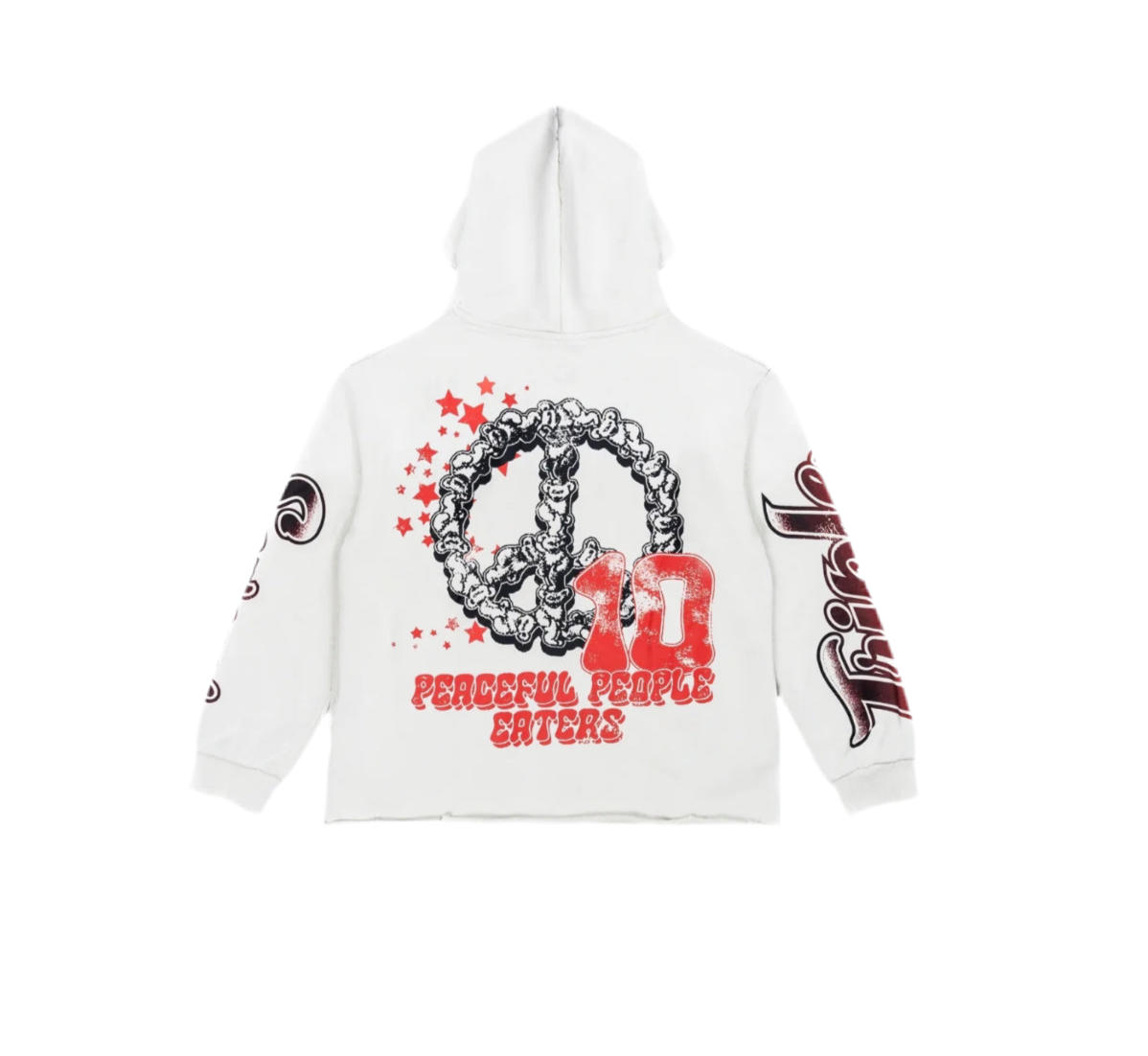 Triple Sevens All Star Hoodie White/Red