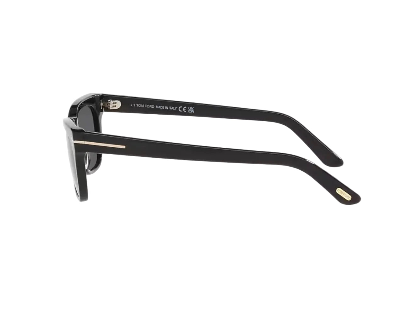 Tom Ford Lauren-02 Sunglasses Shiny Black