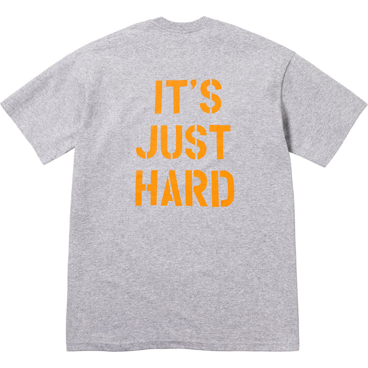 Supreme Hard Tee Heather Grey