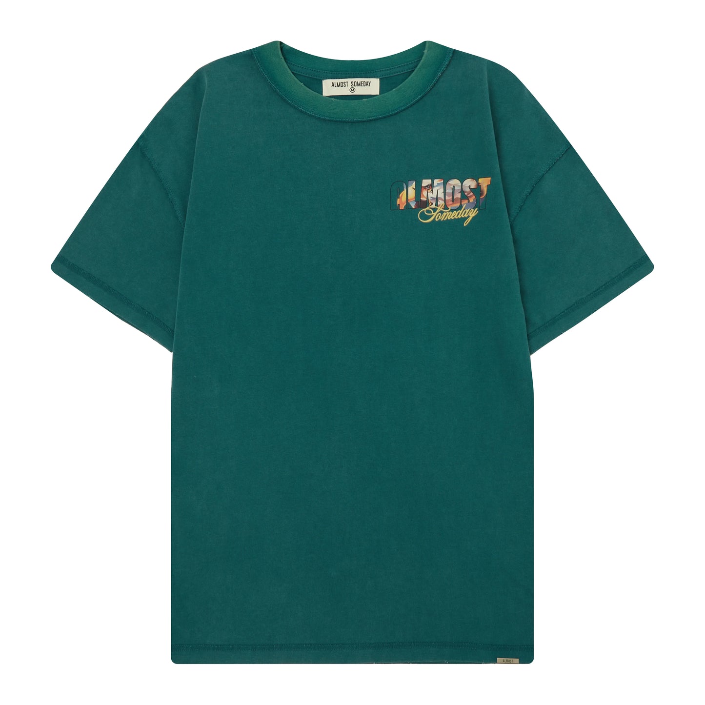 Almost Someday Prey Tee Teal