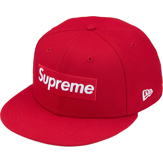 Supreme Rings Box Logo New Era 59Fifty Fitted Hat Red