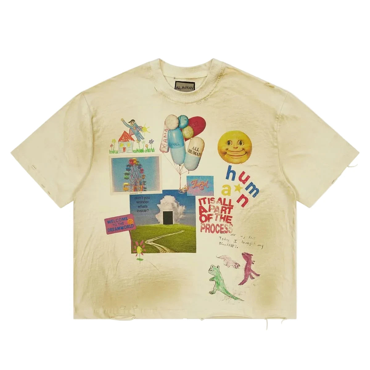 All Human Requiem For A Dream Tee Cream