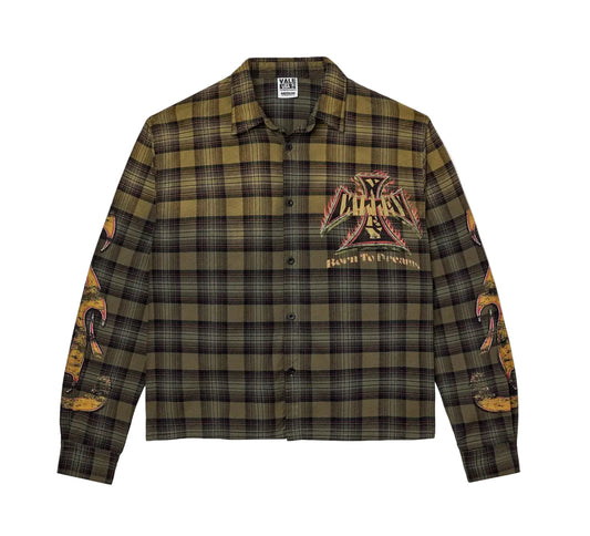 Vale Forever Reborn Flannel Green