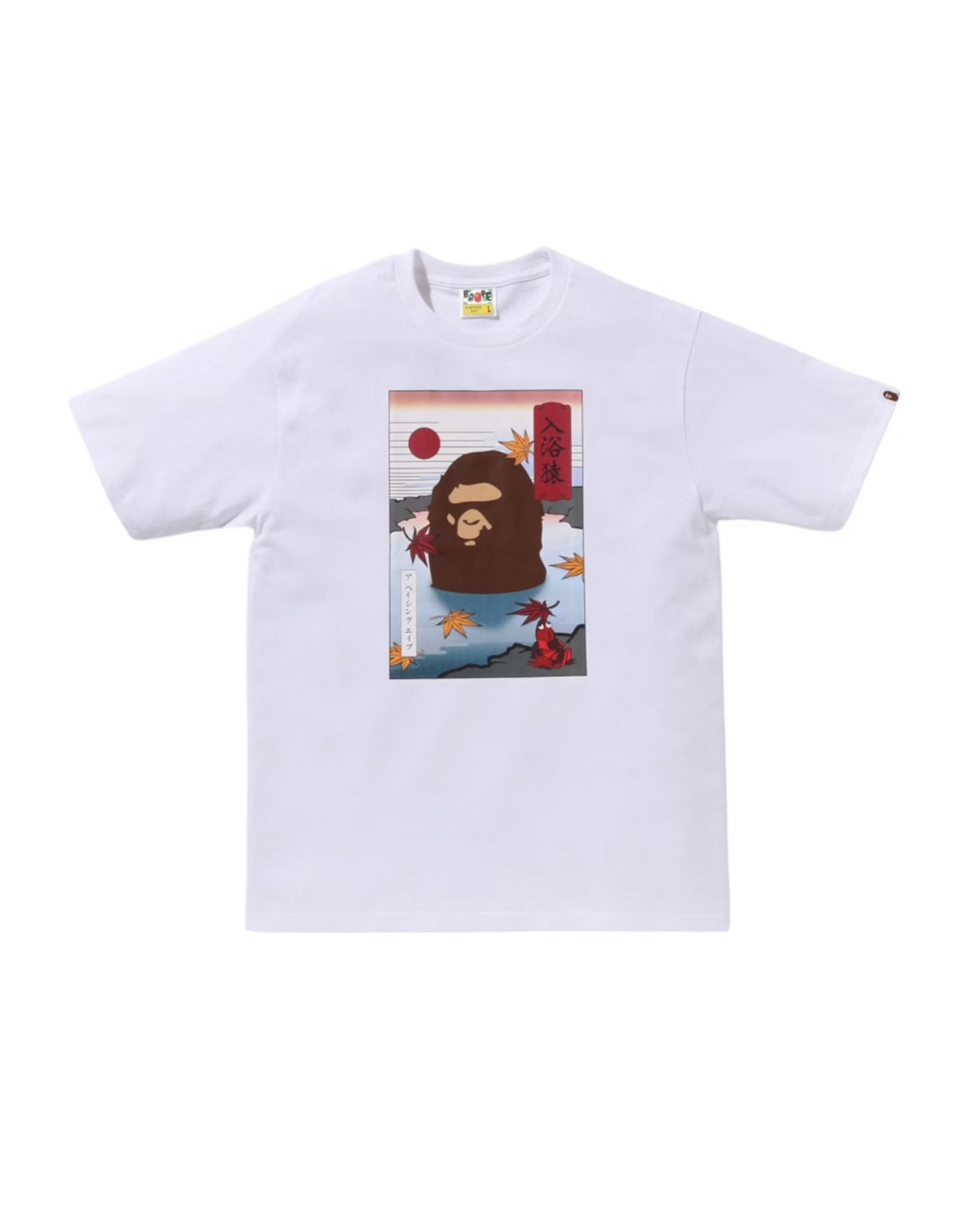 BAPE Japan Autumn A Bathing Ape Tee White