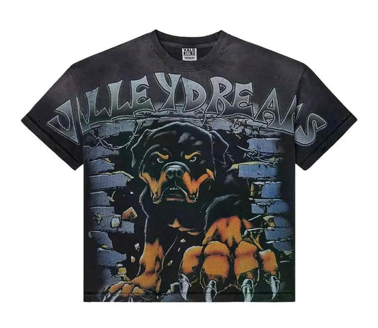 Vale Forever Rottweiler Big Tee Black