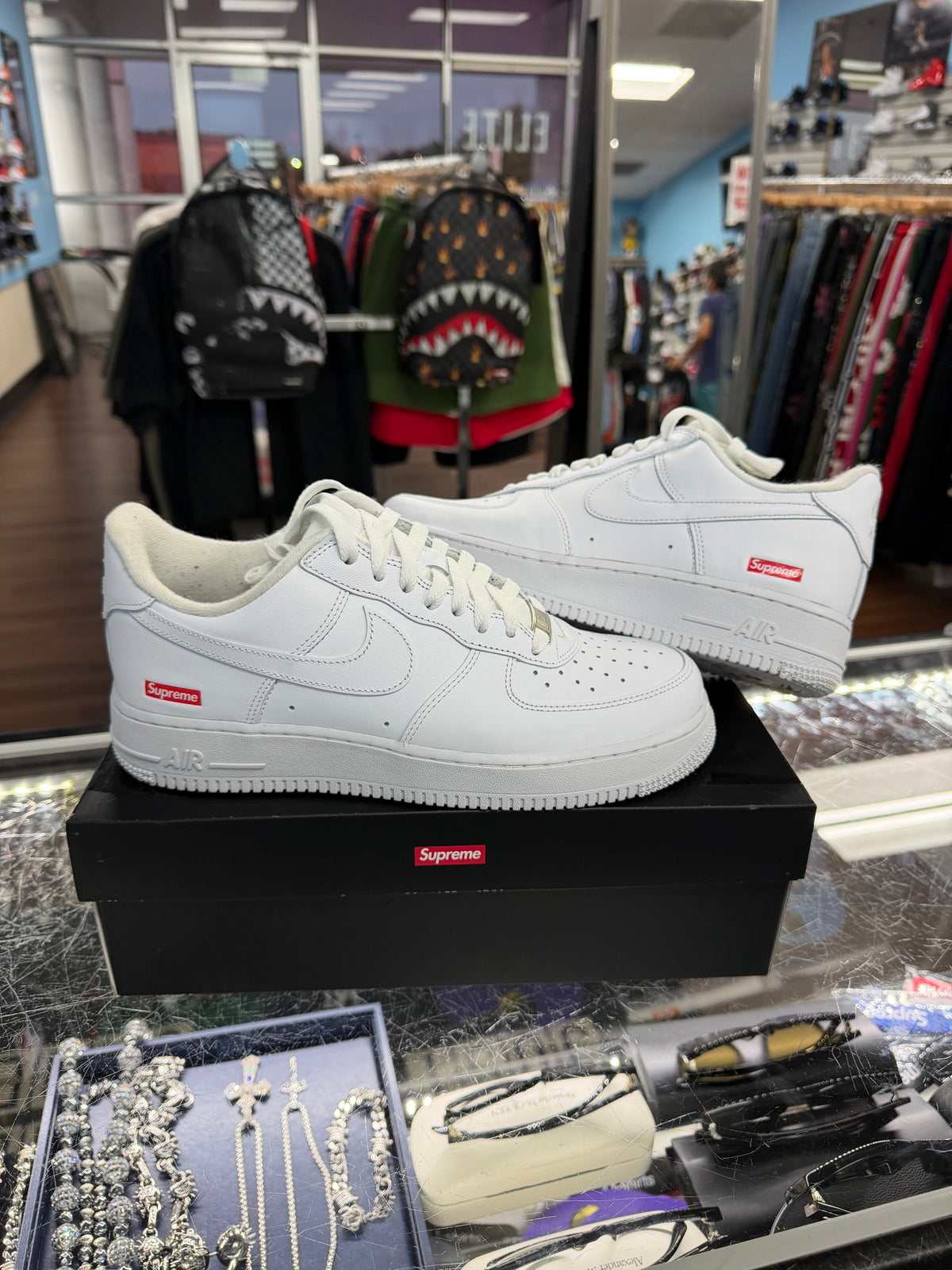 Supreme Air Force 1 White (Pre Owned)