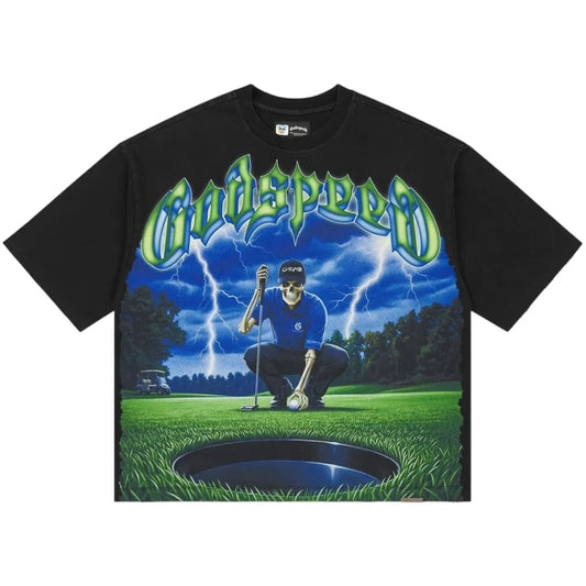 Godspeed No Mulligans Tee Black