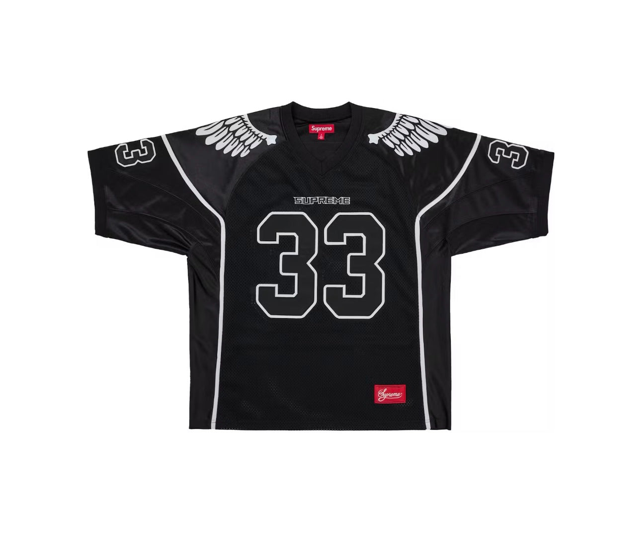 Supreme Wings Football Jersey Black