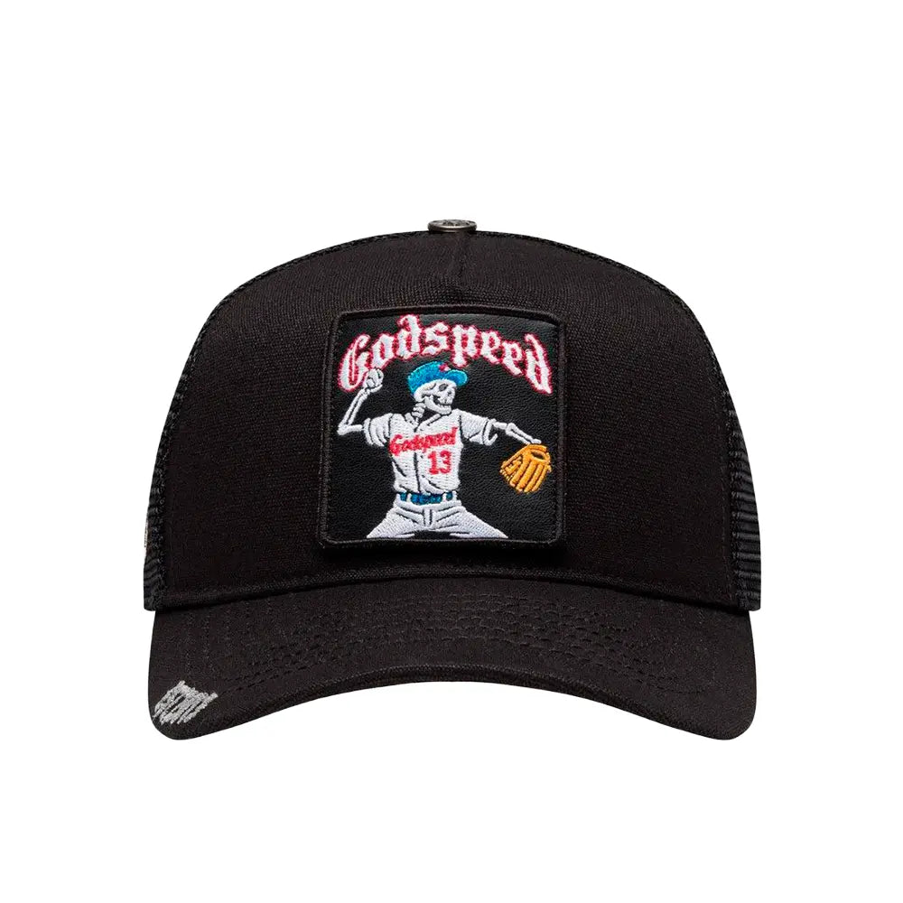 Godspeed Mood Trucker Hat II (Black Interchangeable Patches)