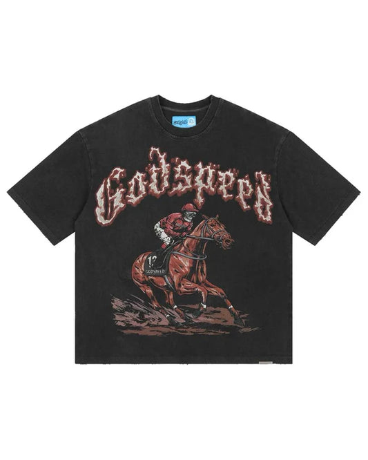 Godspeed Thoroughbred II T-Shirt Black