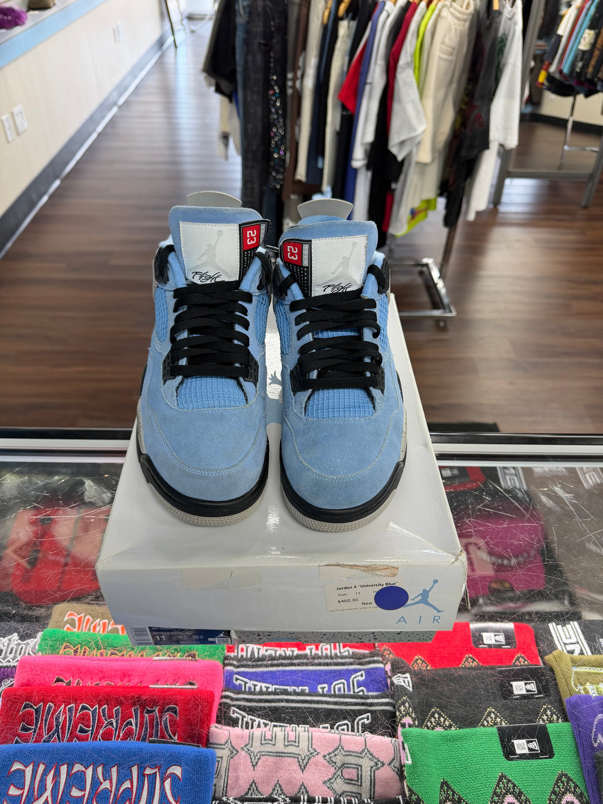 Jordan 4 University Blue (Pre Owned)