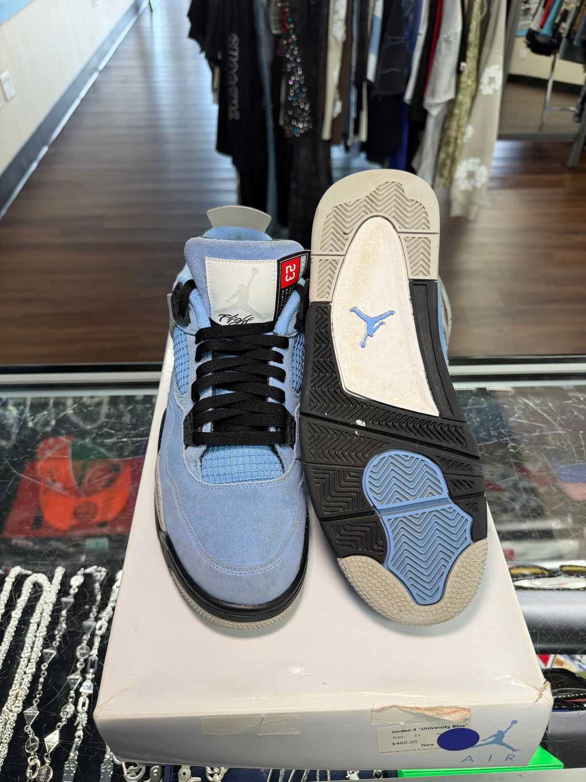 Jordan 4 Unc (Pre Owed)