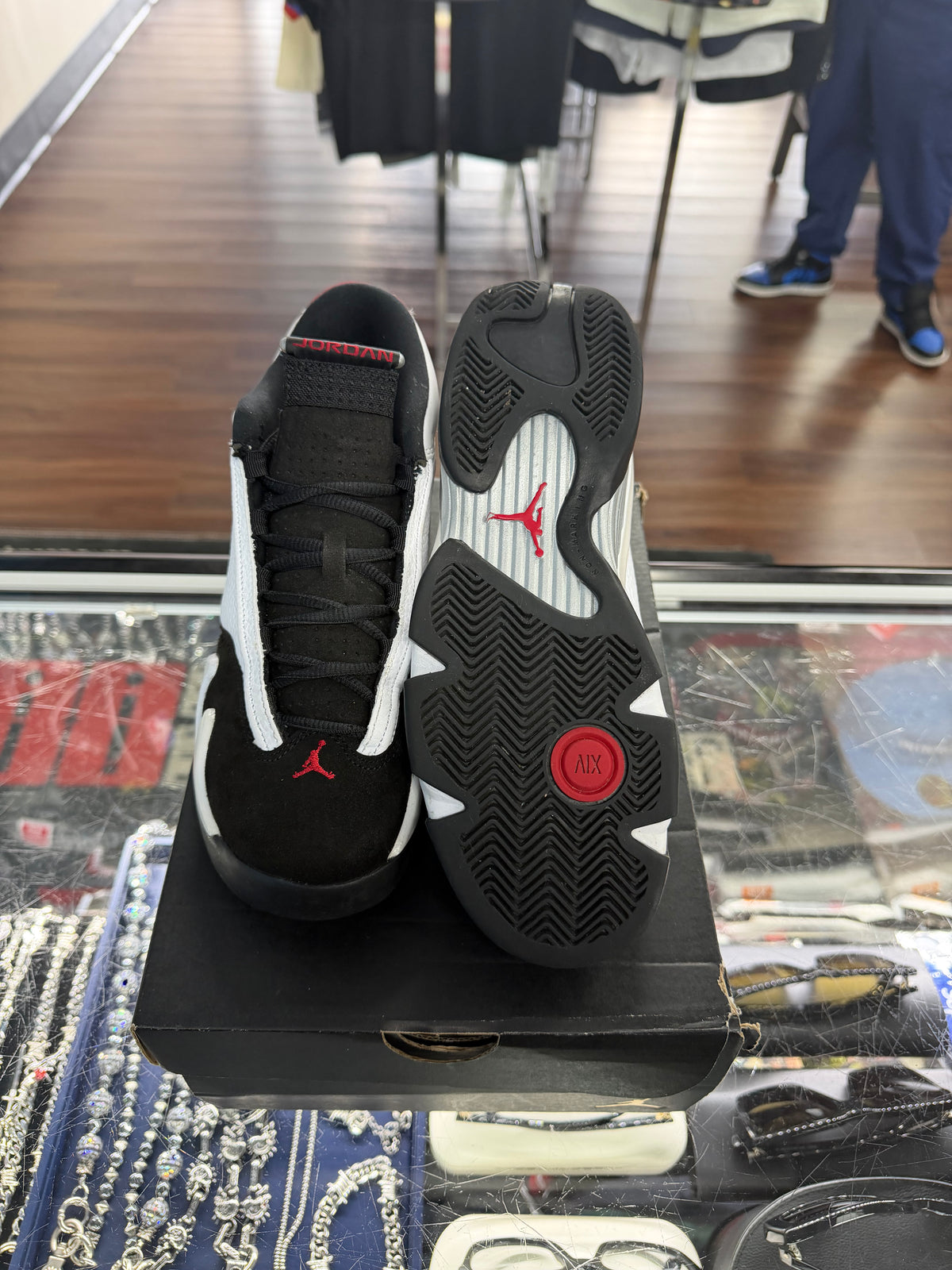 Jordan 14 Black Toe (2024) (Pre Owned)