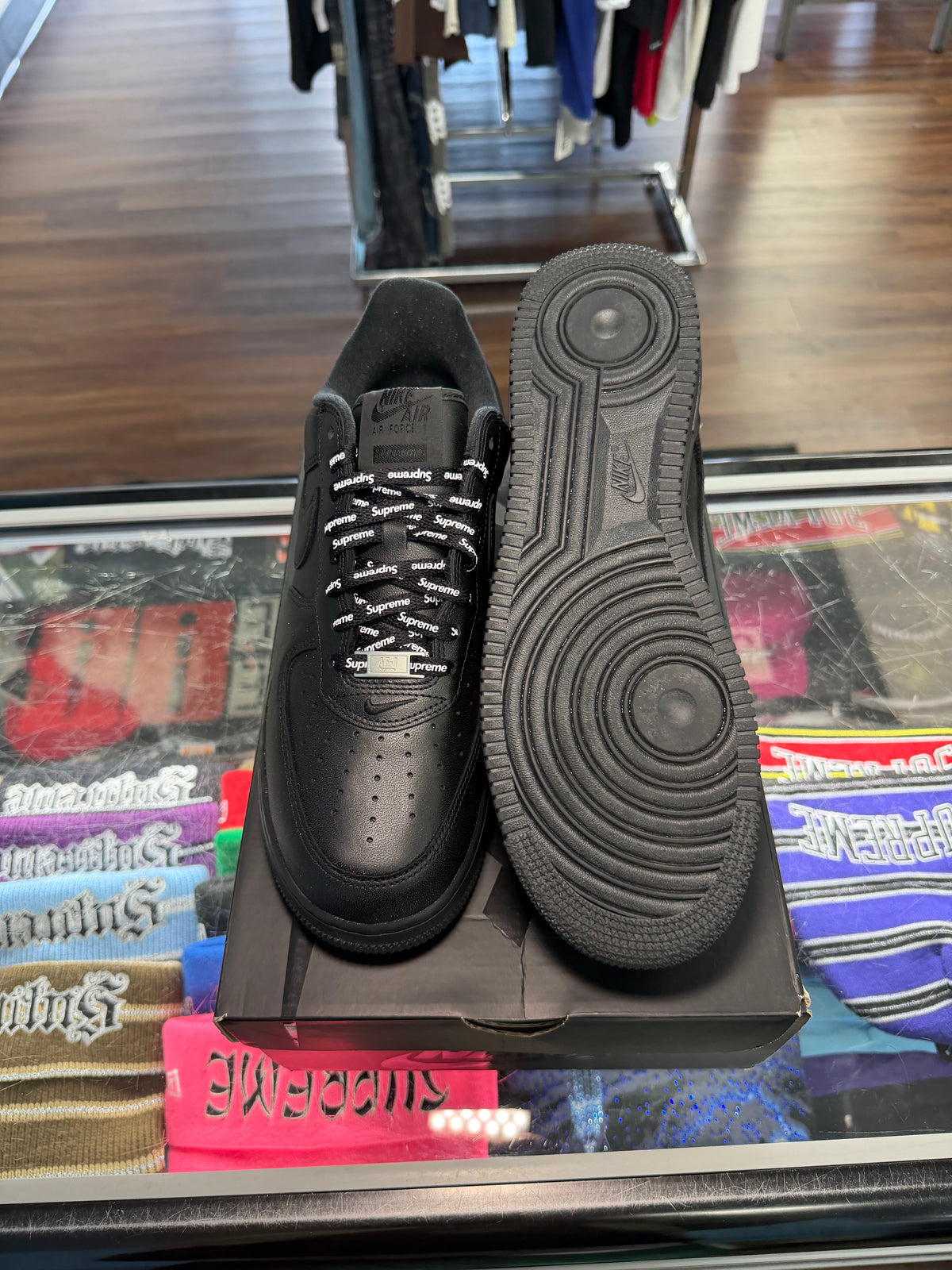 Nike Air Force Supreme Black (Pre Owned)