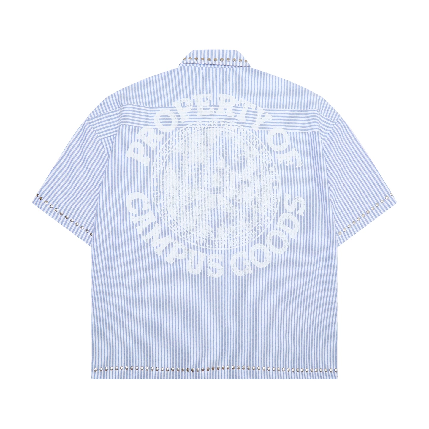 Campus Goods Seraph Stripe Button Up Blue