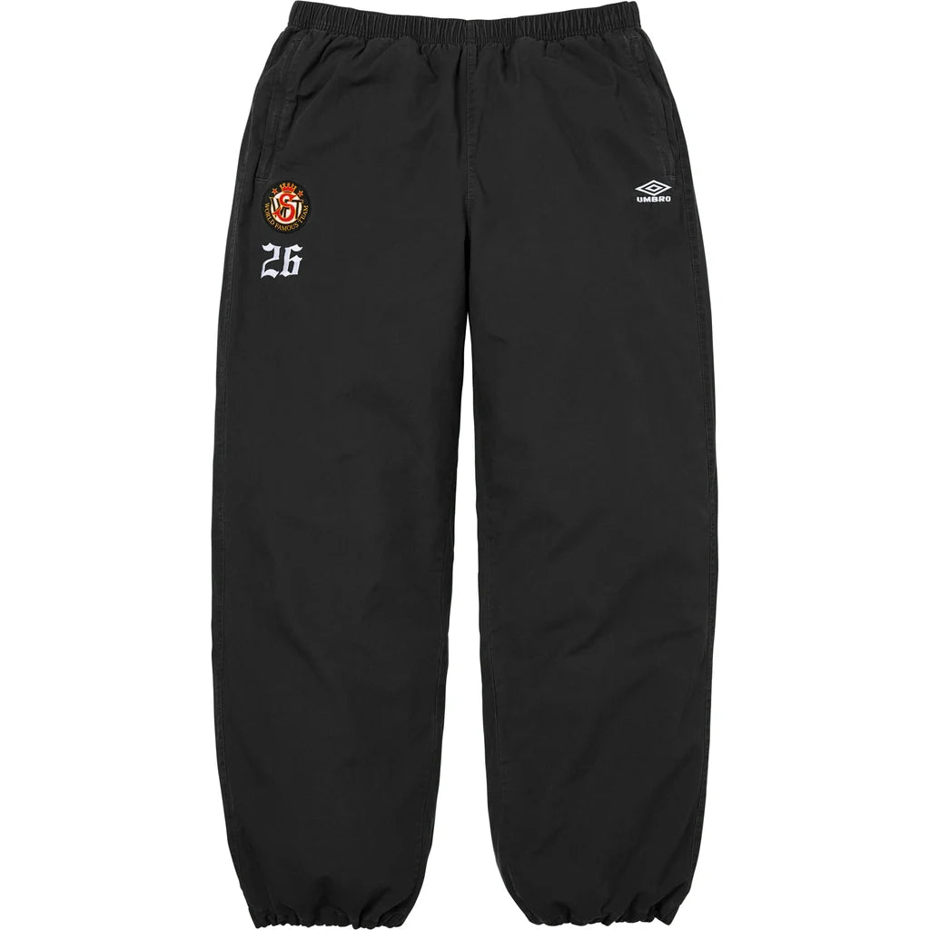 Supreme Umbro Cotton Ripstop Track Pant (FW26) Black
