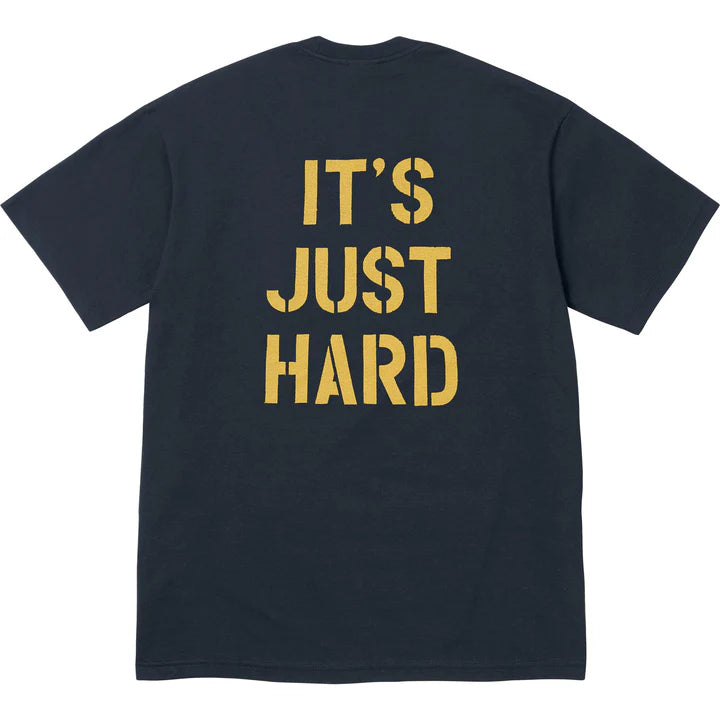 Supreme Hard Tee Navy