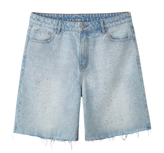 HMDD Billie Jean Crystal Jean Short