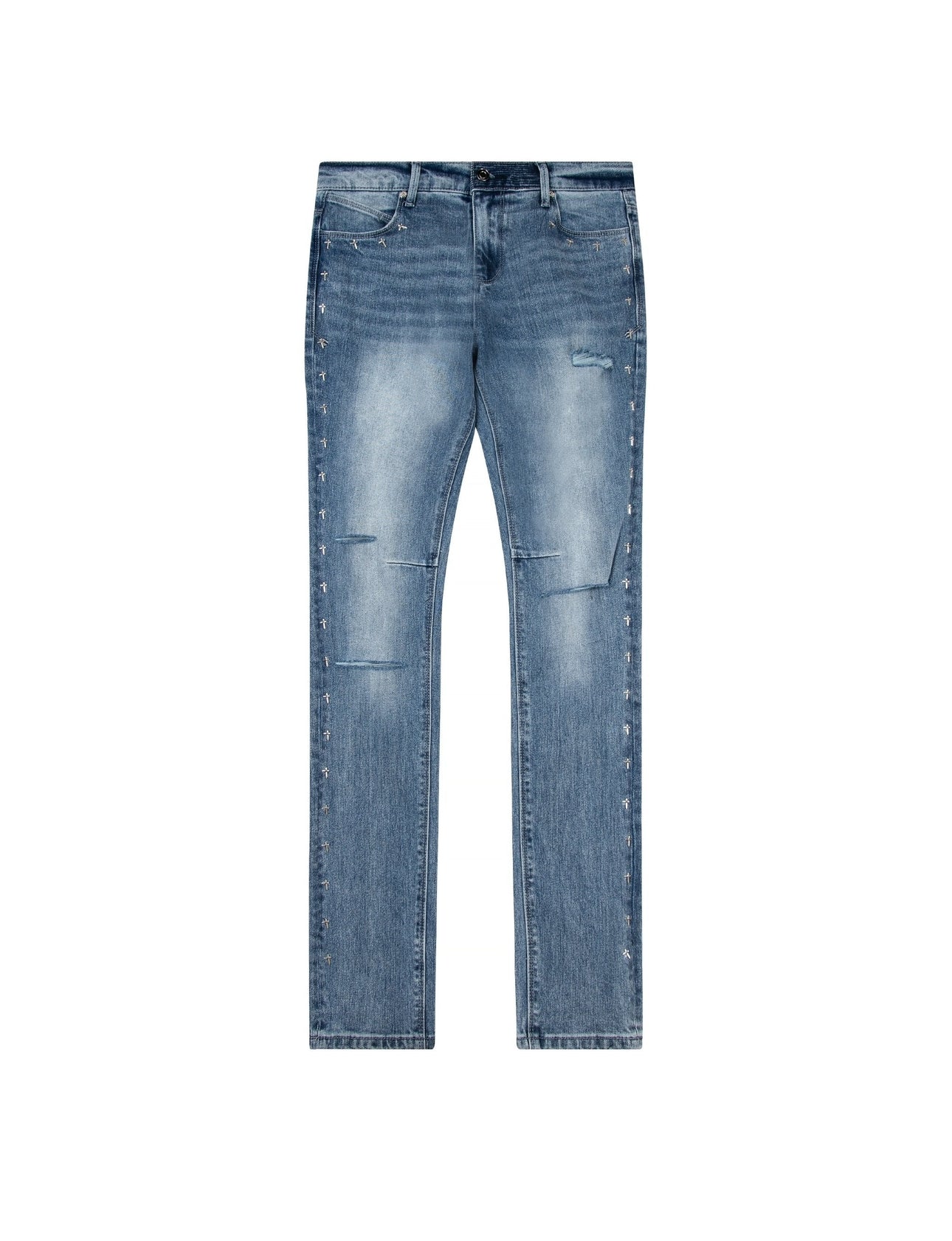 RTA Bryant Jean Ripped Medium Blue