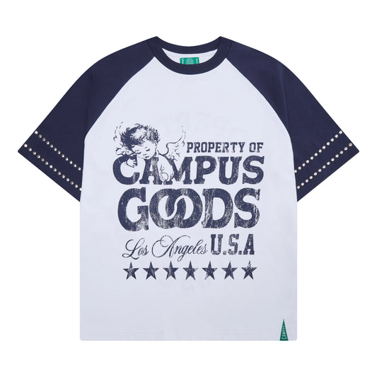 Campus Goods Seraph Varsity Tee Blue