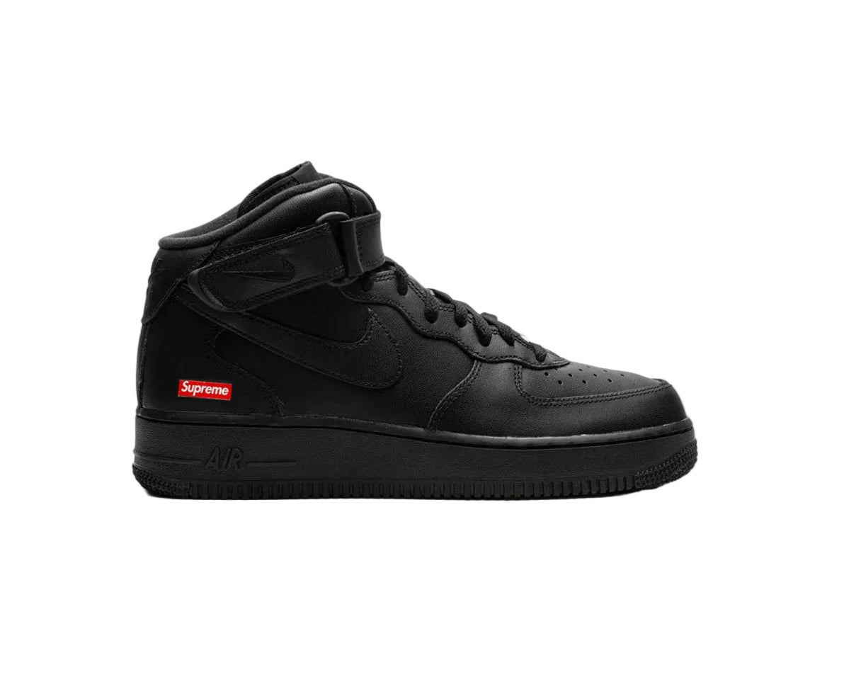 Nike Air Force 1 Mid Supreme Black