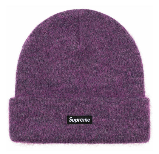 Supreme Mohair Beanie ‘Plum’