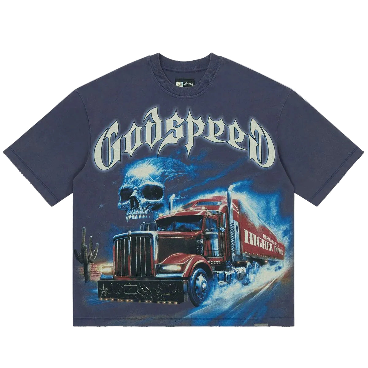 Godspeed Interstate Fate Tee Navy