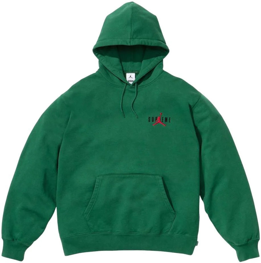 Supreme Jordan Hooded Sweatshirt (FW24) Green