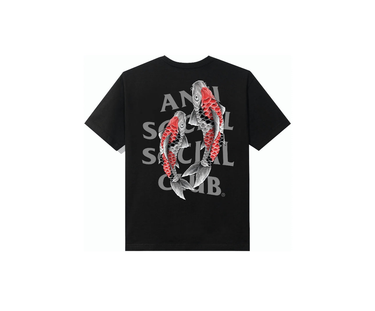 Anti Social Social Club Koi Garden 3M Premium Tee ‘Black’