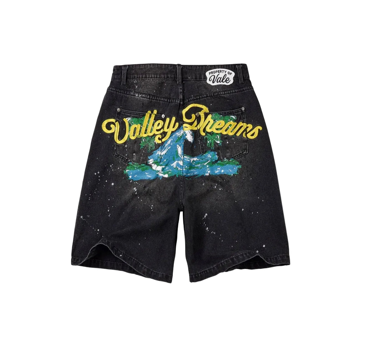 Vale Forever Paradise Jorts Black