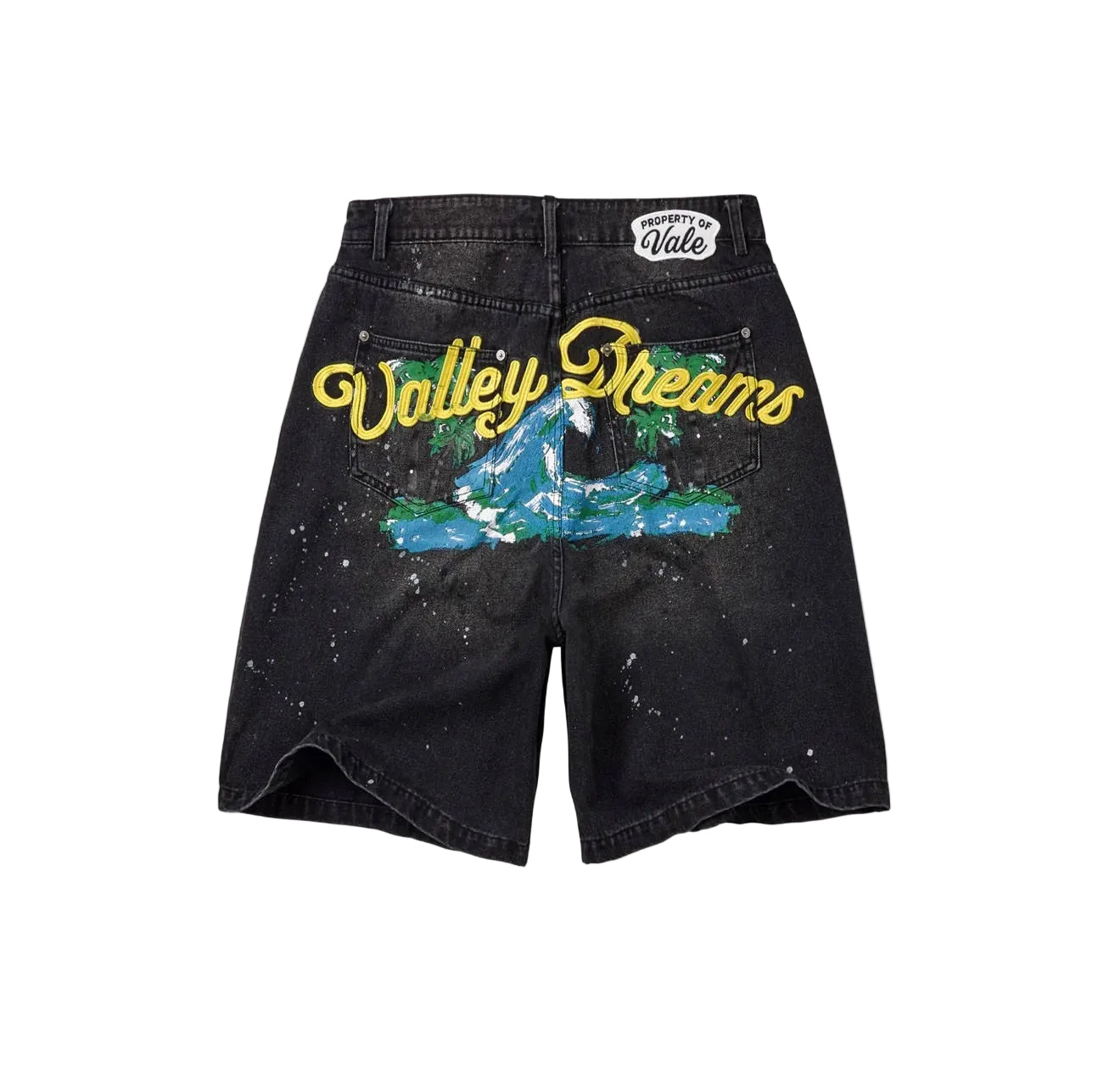 Vale Forever Paradise Jorts Black