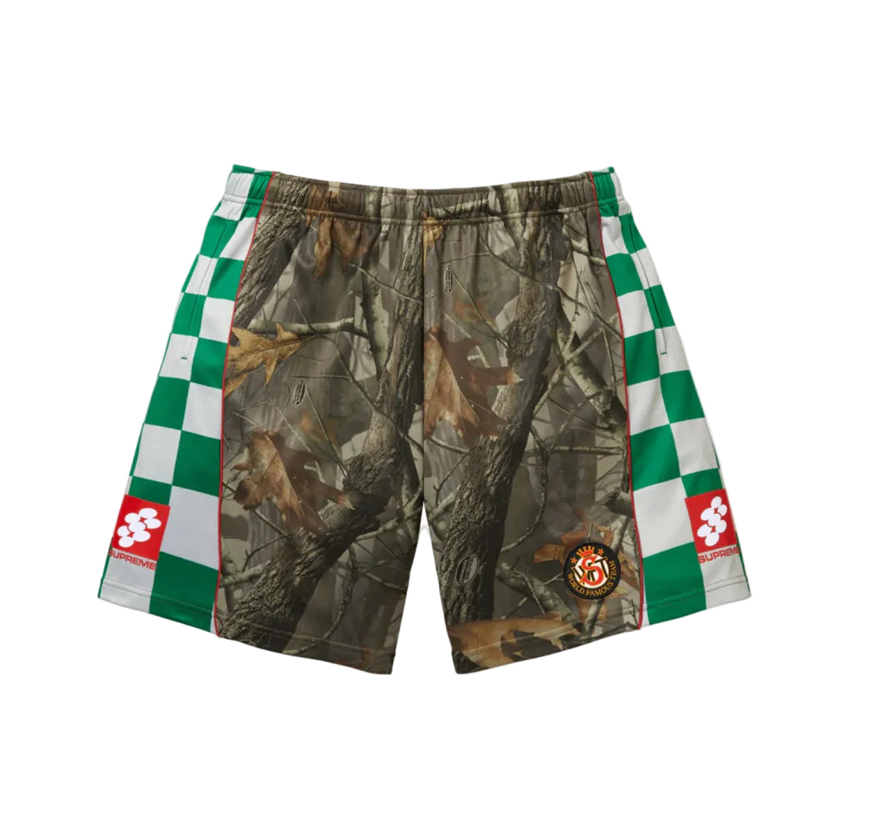 Supreme Checkerboard Soccer Short TrueTimber HTC Camo
