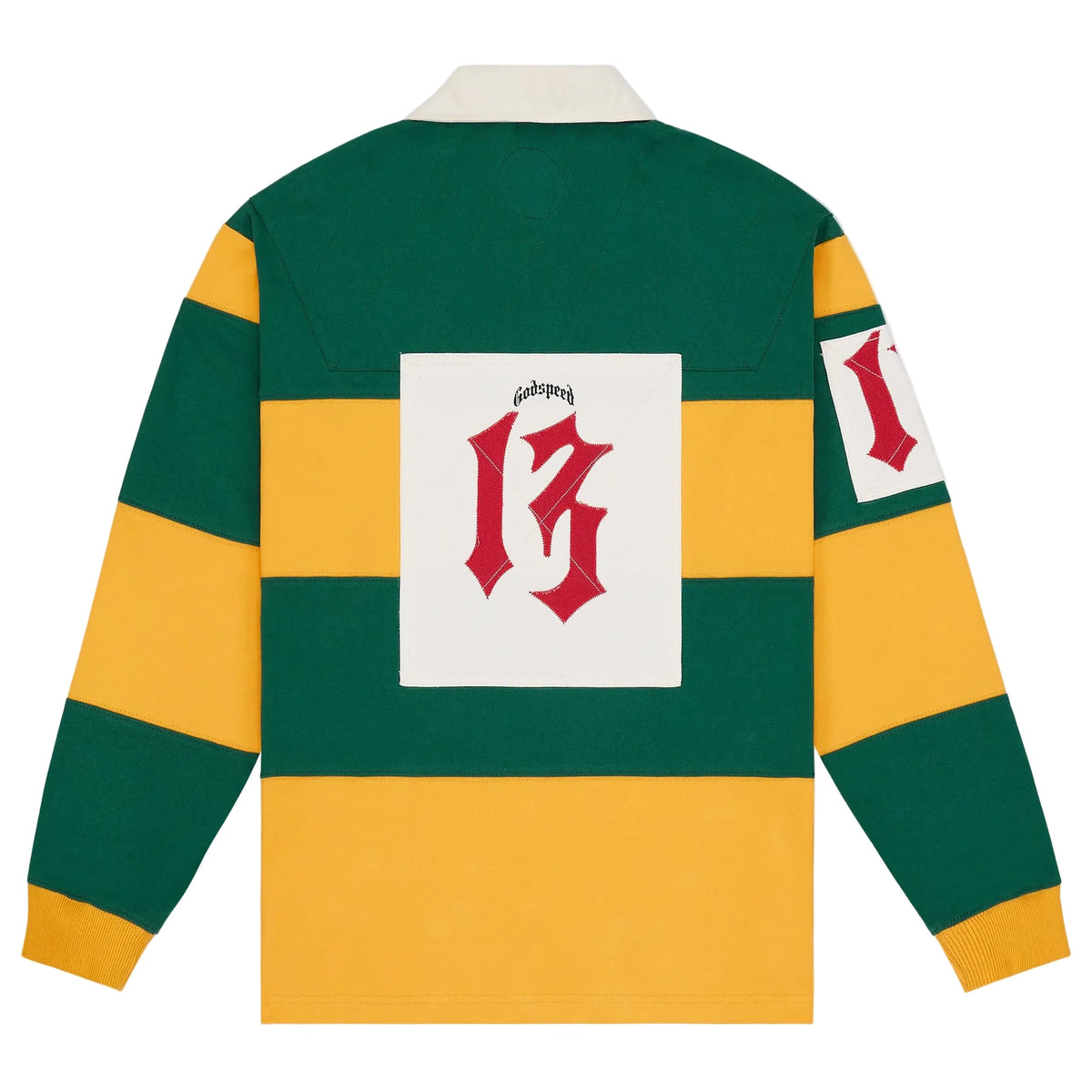 Godspeed Classic Field Rugby Shirt Green/Yellow