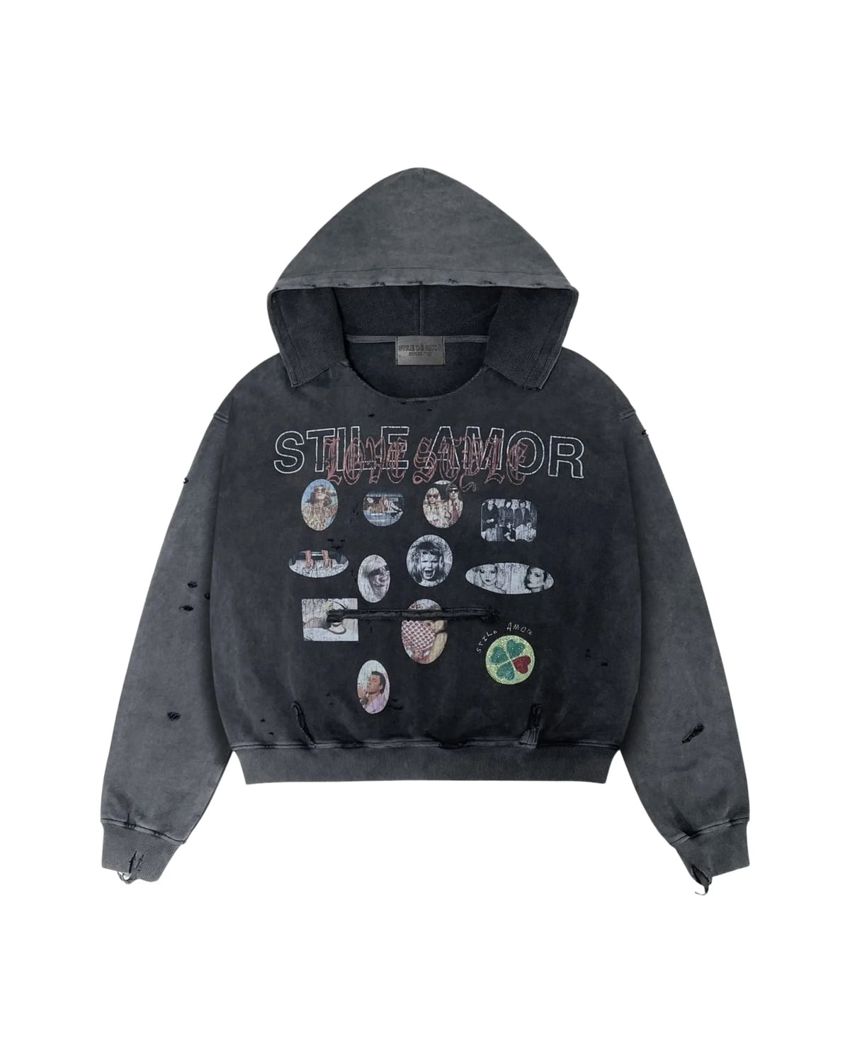 Stile de Amor Sfera Hoodie Faded Black