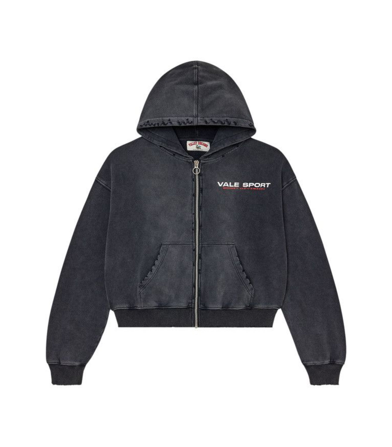 Vale Forever Staple Zip Up Faded Black