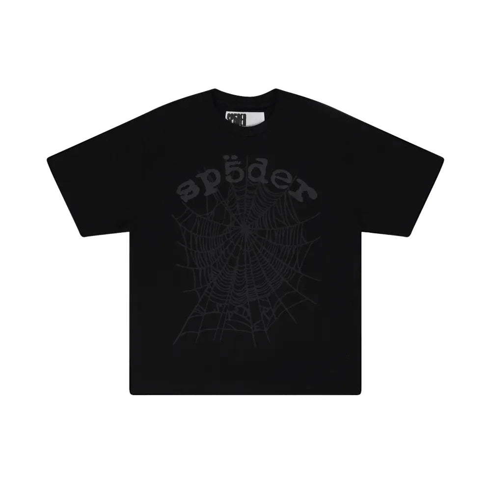 Sp5der Phantom OG Web V2 Tee Black